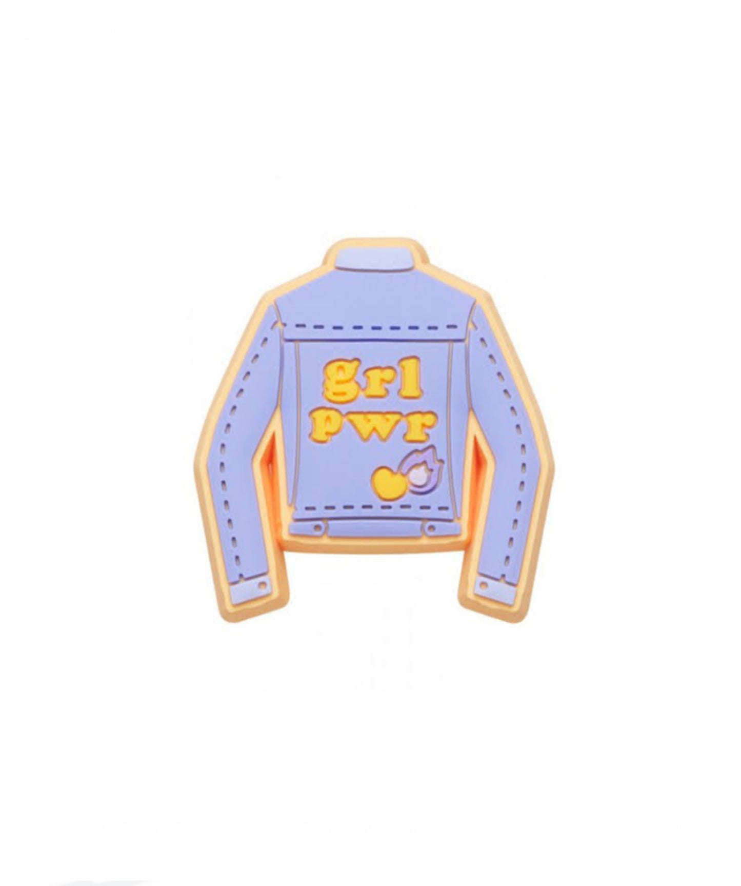 Girl Power T-shirt Crocs Shoe Decoration Charm