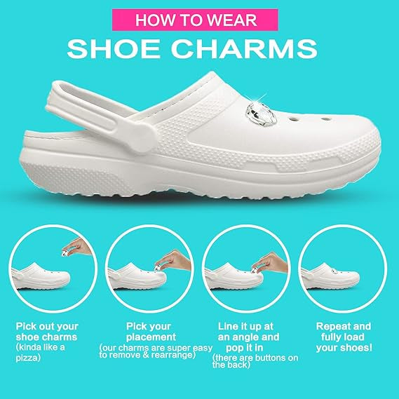 Barbie Princess Shake Crocs Shoe decoration charm