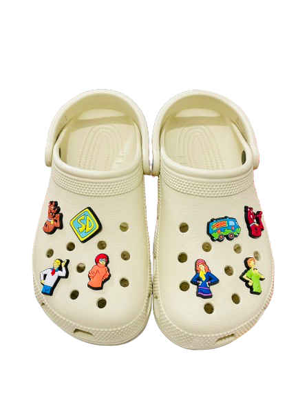 Scooby doo pack of 8 Crocs shoe decoration charms