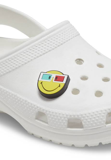 Smiley 3D Sunglasses Crocs Jibbitz Charm