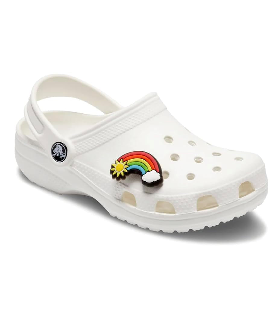 Rainbow with Clouds Charm For Crocs Decoration