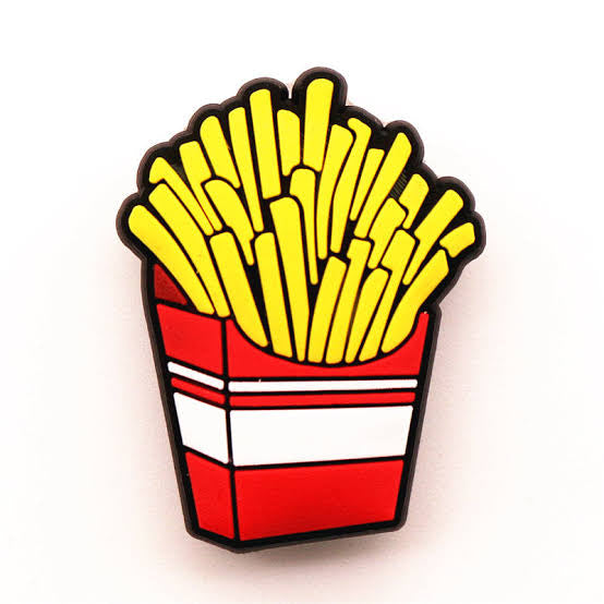 Fries Jibbitz Charm for Crocs Shoe Decoration