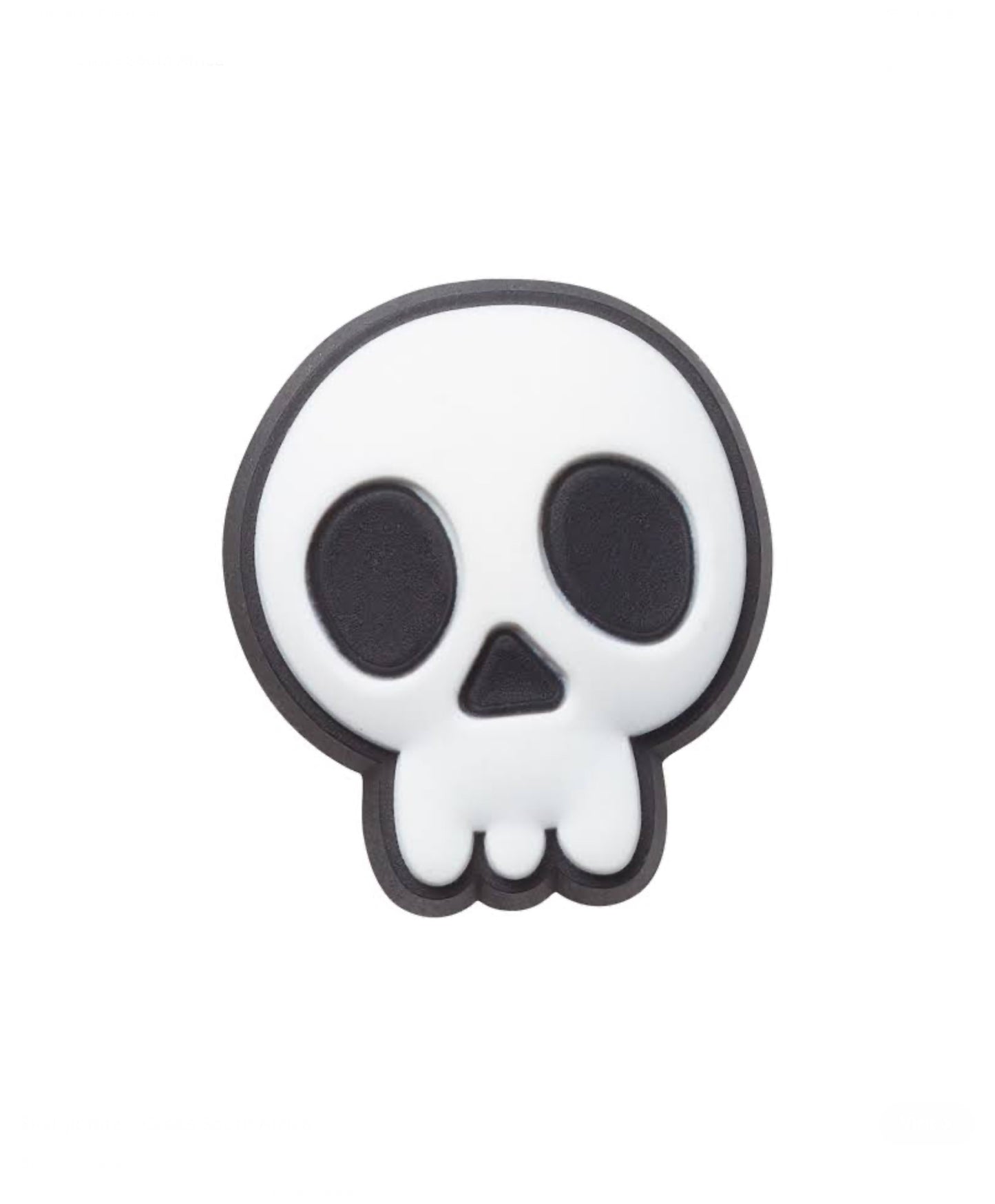 Skull Crocs Jibbitz shoe decoration charm