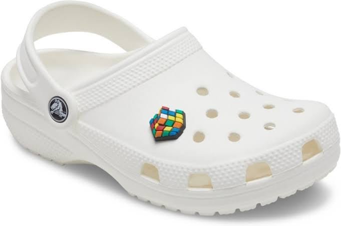 Unsolved Rubik’s Cube Crocs Jibbitz
