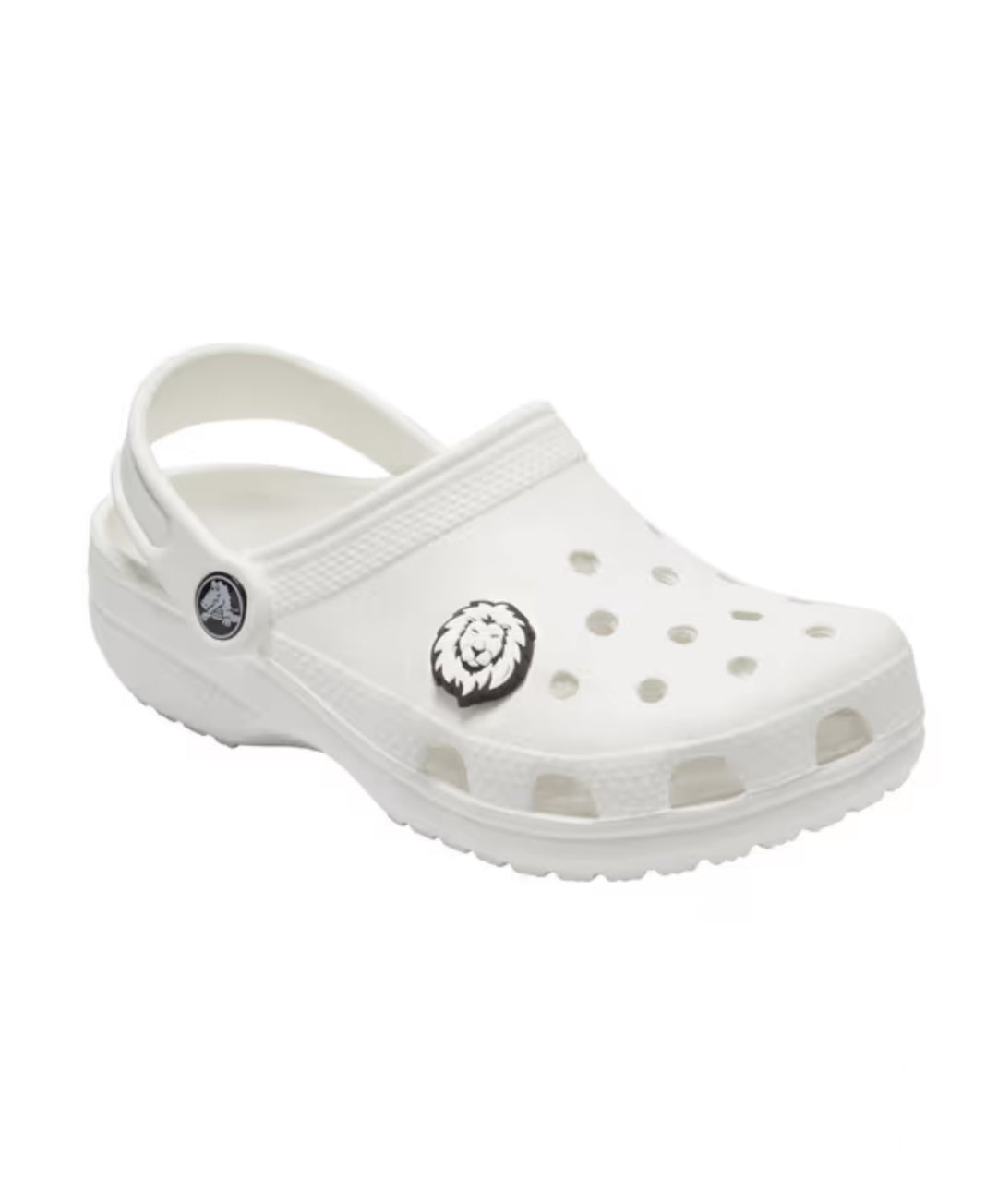 Lion Mascot Jibbitz Charm for Crocs Decoration White