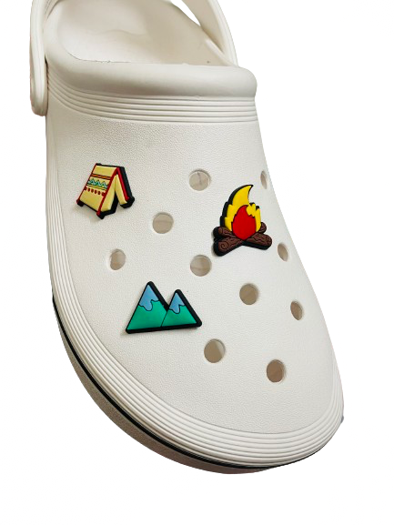 Camping Crocs Jibbitz charms pack