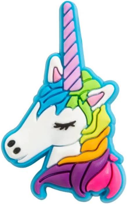 Unicorn Crocs Jibbitz Charm Multicolour