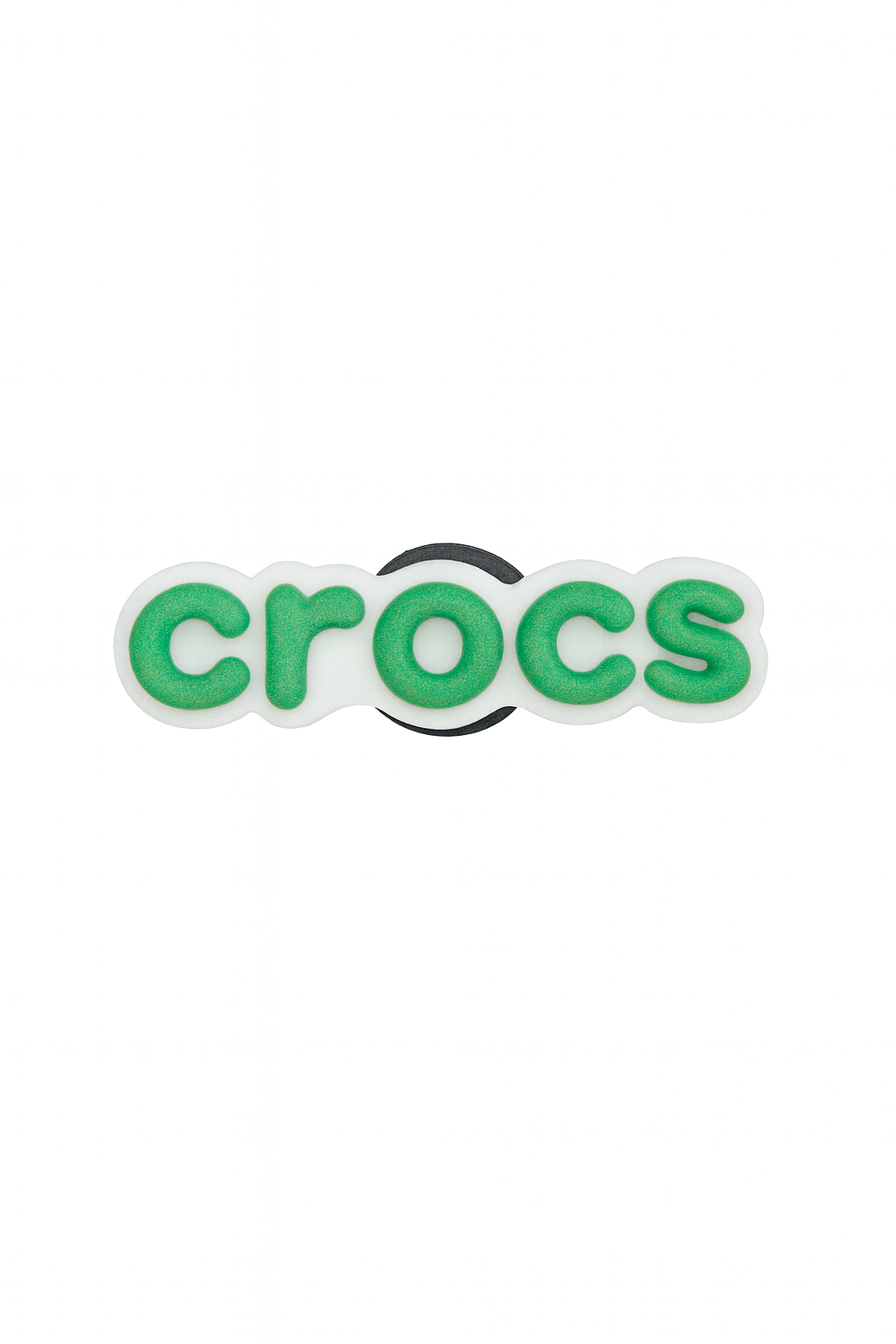 Original Green Crocs Branding Jibbitz 1 Pcs