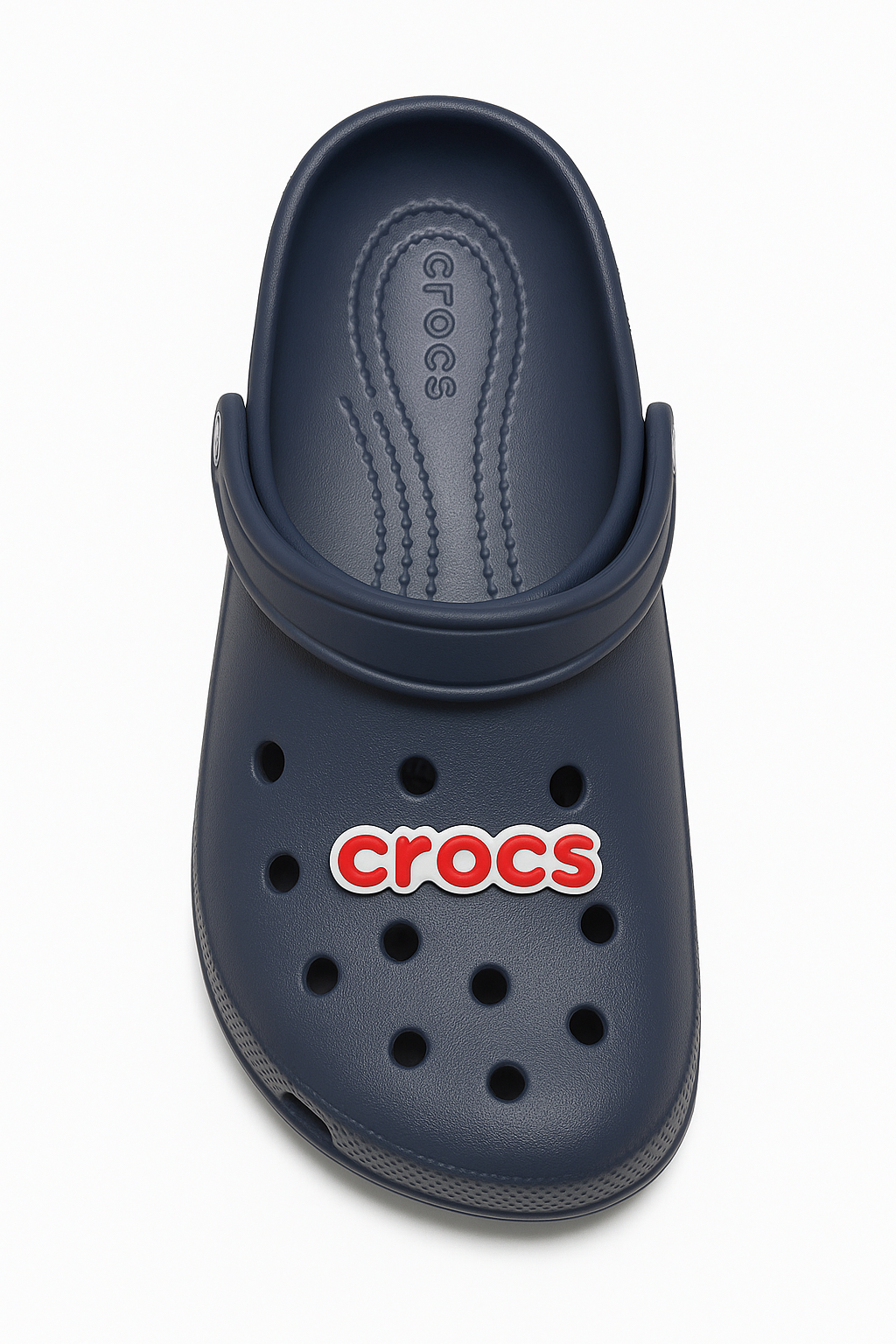 Original Red Crocs Branding Jibbitz Charm 1 Pcs