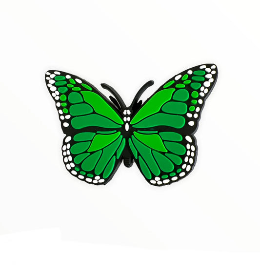 Green Butterfly Crocs Shoe decoration charm