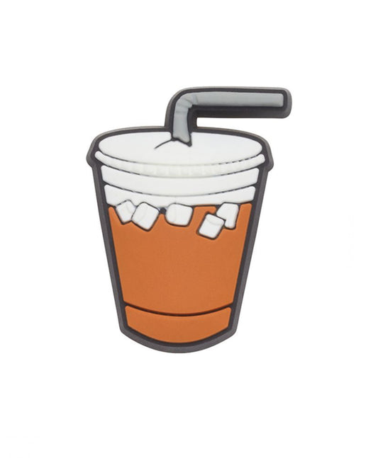 Iced coffee crocs shoe decoration charm