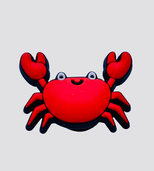 Sea Creatures Crab Jibbitz Charm Red