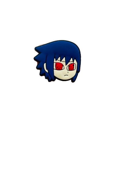 Naruto Sasuke Uchiha Crocs Jibbitz Charm