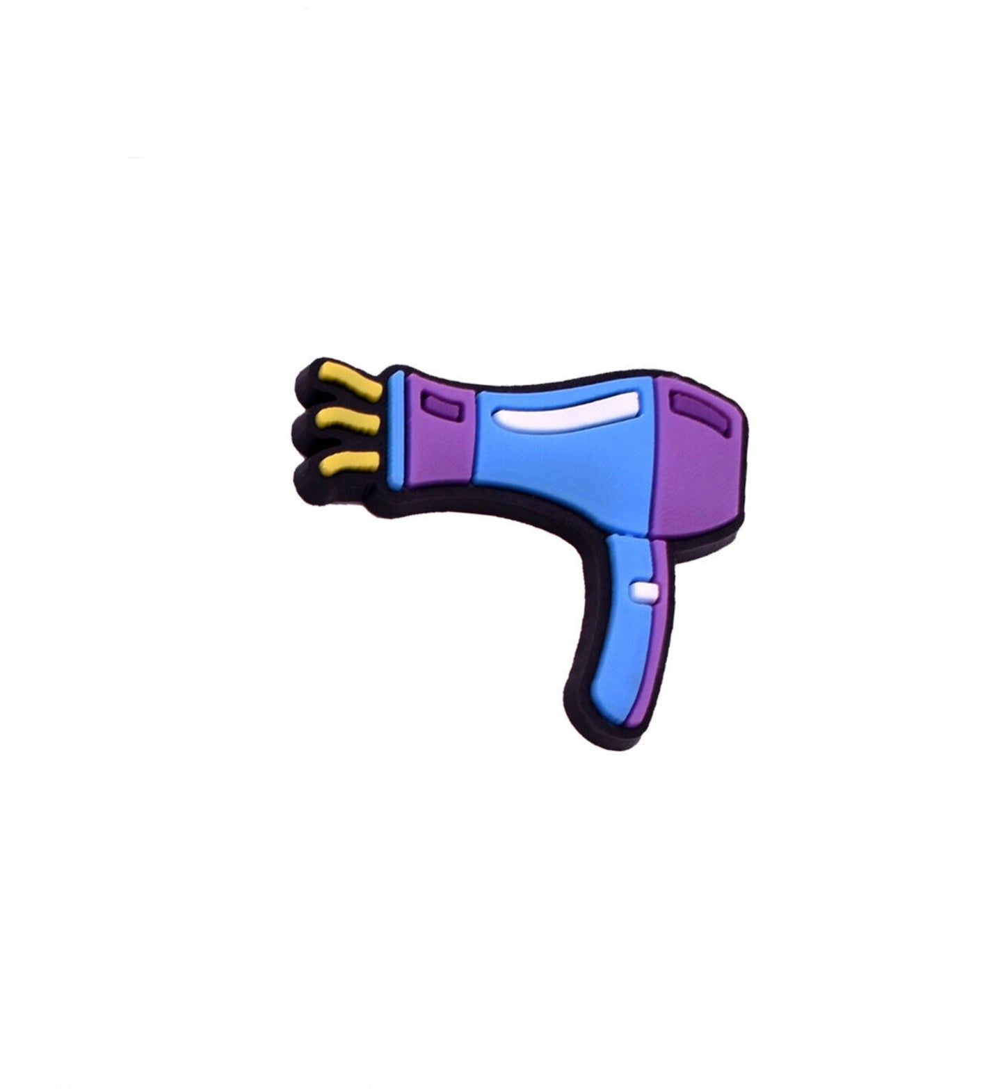 Hair Dryer Crocs Shoe Decoration Charm