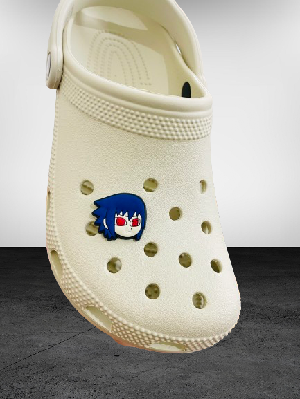 Naruto Sasuke Uchiha Crocs Jibbitz Charm