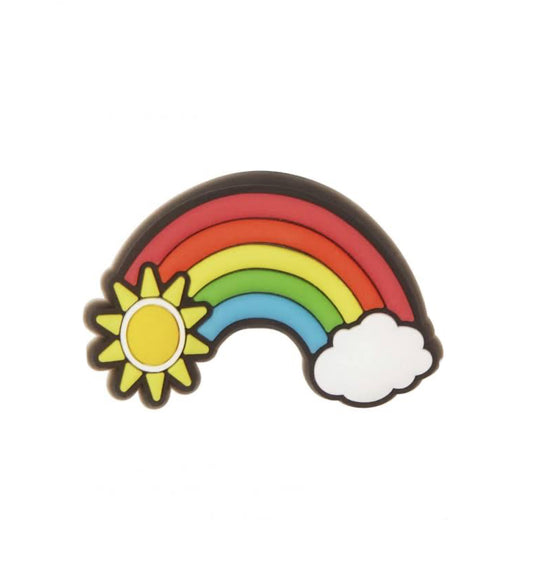Rainbow with Clouds Charm For Crocs Decoration