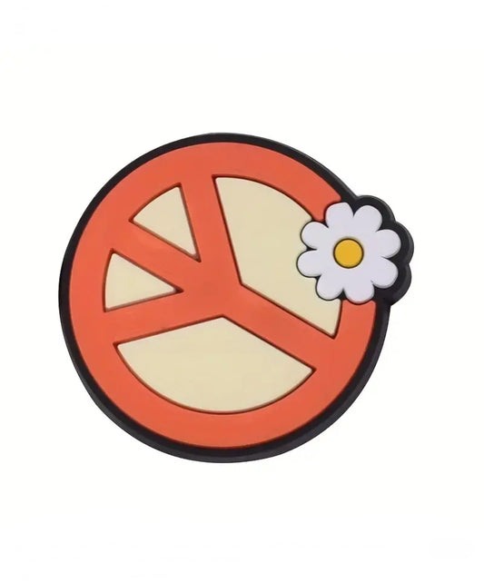 Girly Peace sign Crocs Jibbitz charm