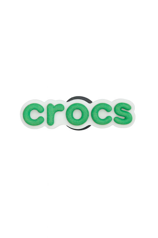 Original Green Crocs Branding Jibbitz 1 Pcs
